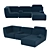 Modular VEGA Sofa by PRIANERA 3D model small image 2