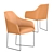 Elegant Alya Armchair: Andreu World 3D model small image 2