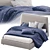 Ralph: Stylish and Ergonomic Bed 3D model small image 2