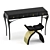 Glamorous Temptation Bench & Console 3D model small image 1