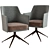 Elegant Poliform Stanford Chair 3D model small image 1