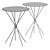 BORA Coffee Table: Stylish and Compact 3D model small image 3