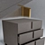 Ari Bedside Tables: Sleek and Functional 3D model small image 2