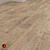 Golden Timber Beige Wood-Textured Floor Tile 3D model small image 2