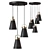 Luminex Atos Pendant Chandelier 3D model small image 2