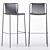Tribeca 3668 Industrial Barstool 3D model small image 1