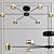 Luxury Galaxy LED Chandelier 3D model small image 2