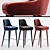 MONTBEL Danielle Barstool: Sleek Design, Multiple Colors 3D model small image 2