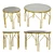 Elegant Mosque Coffee Table 3D model small image 1