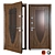 Vezha 9 Metal Entrance Door - Your Frame 3D model small image 1