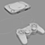 Playstation One Slim 209k Poly 106k Vert Video Game 3D model small image 2