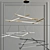 Mikado Light: Modern LED Elegance 3D model small image 1