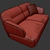 Elegant South-Kensington Sofa: Rodolfo Dordoni Design 3D model small image 3