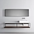Contemporary FJORD Vanity Set 3D model small image 1
