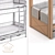 Brothers Bunk Bed: Iriska's Quality Sleep Solution 3D model small image 3