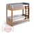 Brothers Bunk Bed: Iriska's Quality Sleep Solution 3D model small image 4