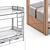 Brothers Bunk Bed: Iriska's Quality Sleep Solution 3D model small image 6