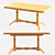 Skif Dining Table | Modern Design & Sturdy Construction 3D model small image 1