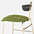 Versatile Ayla Barstool for Stylish Indoor Seating 3D model small image 2