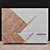 Elegant Reception Desk: 4500mm Width, 710mm Depth, 1155mm Height 3D model small image 1