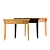 Modern Wood Console: Manhattan 3D model small image 1