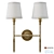 Dantone Home Buckingham Double Sconce 3D model small image 1