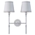 Dantone Home Buckingham Double Sconce 3D model small image 2