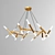 Nordic LED Chandelier, Modern & Minimalist 3D model small image 3