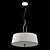 NINETTE Chandelier: Elegant Om-inspired Lighting 3D model small image 2