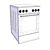 GORENJE EC 5341 SC Electric Range 3D model small image 3