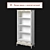 Ravanti Bookcase | Elegant Wood Design 3D model small image 2