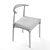 Modern Walnut Copenhagen Chair: Sleek Design 3D model small image 3
