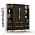 Modern 3D Wardrobe, 180x200cm 3D model small image 1