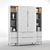 Modern 3D Wardrobe, 180x200cm 3D model small image 3