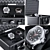 Victorinox INOX Paracord Watch Set 3D model small image 2