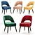 Modern Collins Dining Chair 3D model small image 1