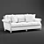 Elegant Bernhardt Brae Sofa 3D model small image 2