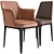 Elegant Sophie Chair: Emmanuel Gallina's Poliform Masterpiece 3D model small image 1
