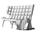 Mammoth Sofa: Stylish and Comfortable 3D model small image 3