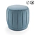 Vintage Velvet Pouf: Leone 3D model small image 1