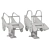 Kompan Buggy and Tractor: Ultimate Playground Equipment 3D model small image 2