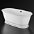 Bampton Freestanding Bath 3D model small image 3