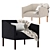 Modern Comfort Bankside Chair 3D model small image 2