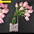 Blooming Beauties: 12 Tulips 3D model small image 1