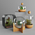Title: PBR-Optimized Florarium for Corona Render 3D model small image 1