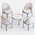 Italian Style: Clan Milano Pipe 2 & Chair 3D model small image 3