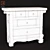 Herbes Lifestyle Rustic Chest of Drawers 3D model small image 3