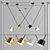 Demarkt Hartvig 717010201 LED Chandelier 3D model small image 2
