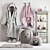 Baby Bath Set: Basket, Mat, Wand, Robe & Slippers! 3D model small image 1