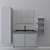 INDA Clever: Italian Modern Hanging Furniture 3D model small image 3